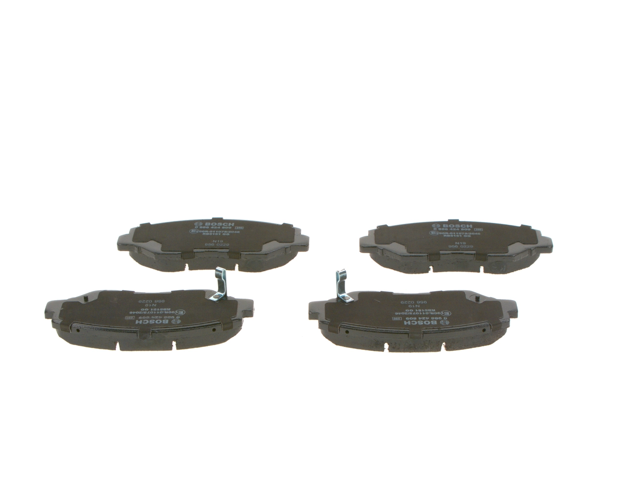 Set placute frana