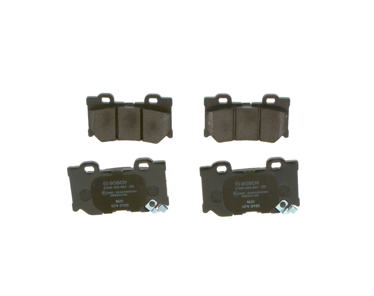 Set placute frana