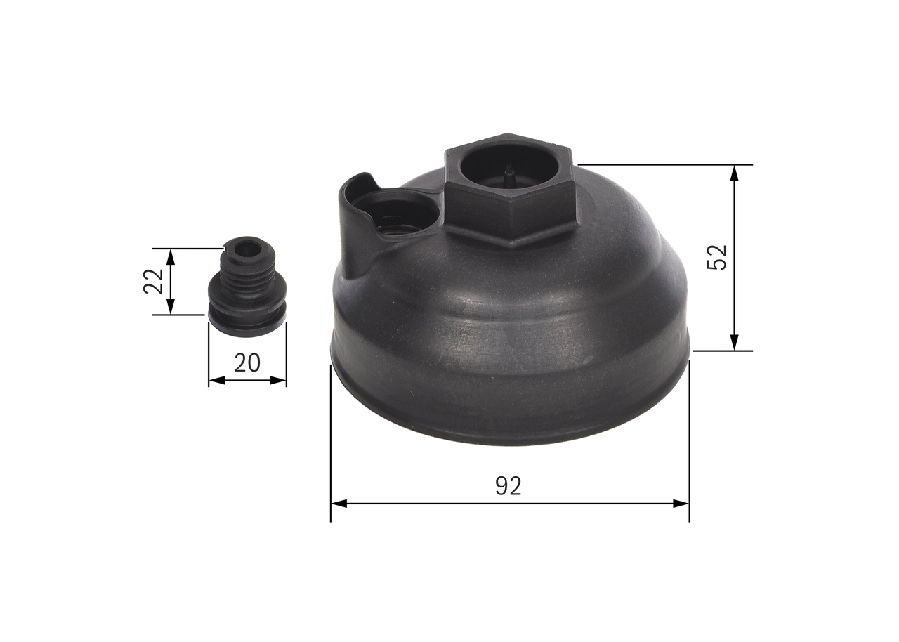 Capac carcasa filtru uree