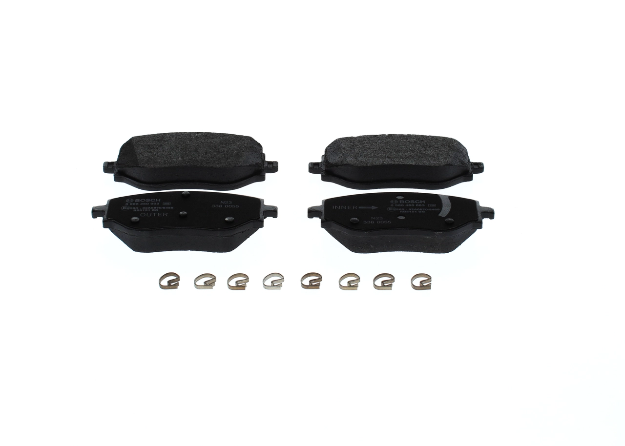 Set placute frana