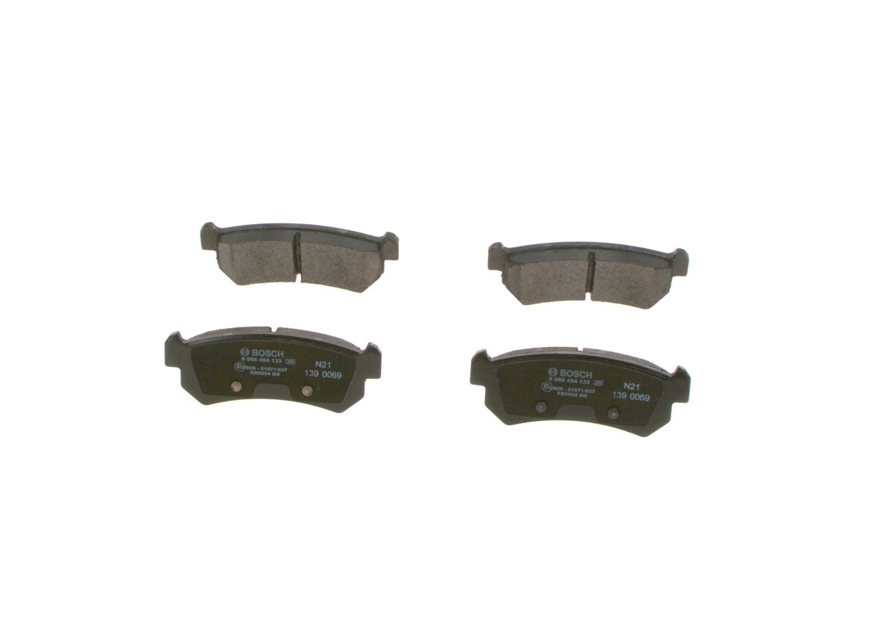 Set placute frana