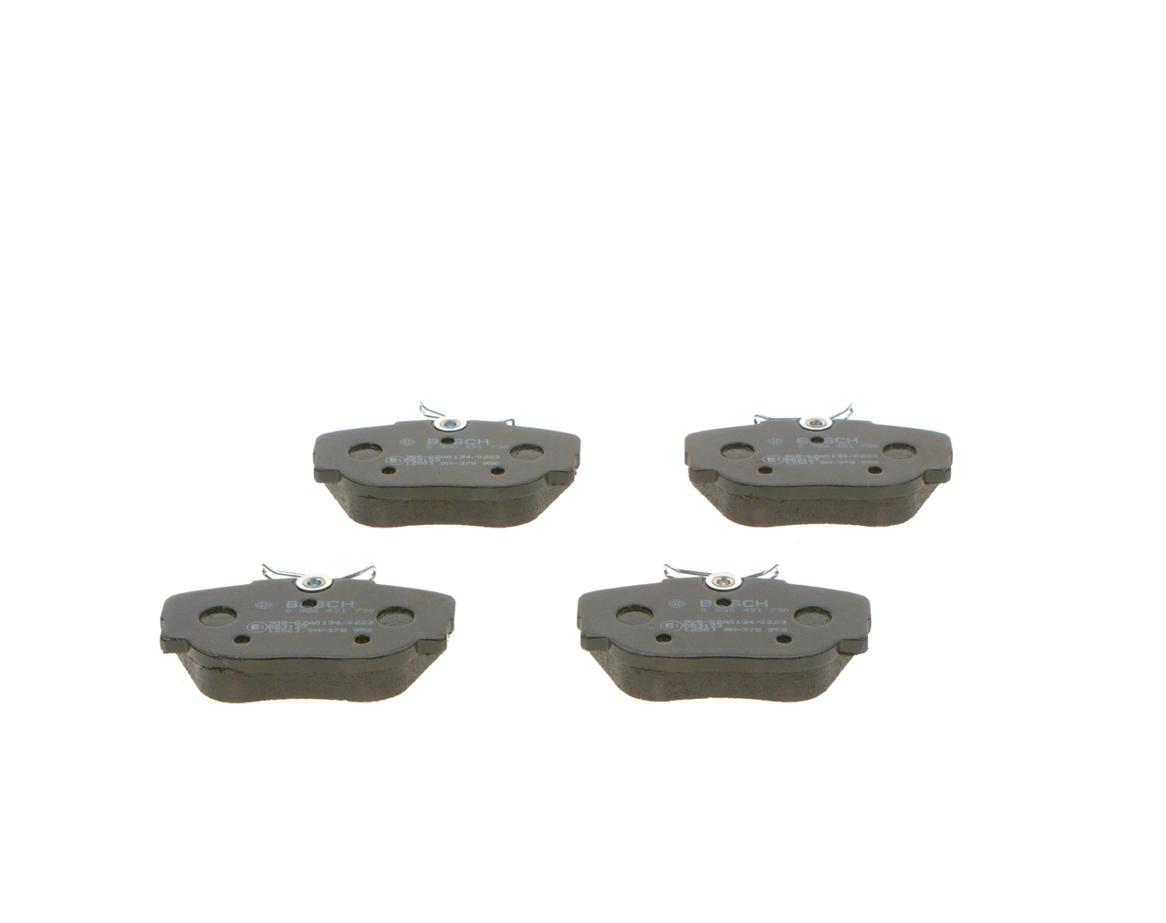 Set placute frana