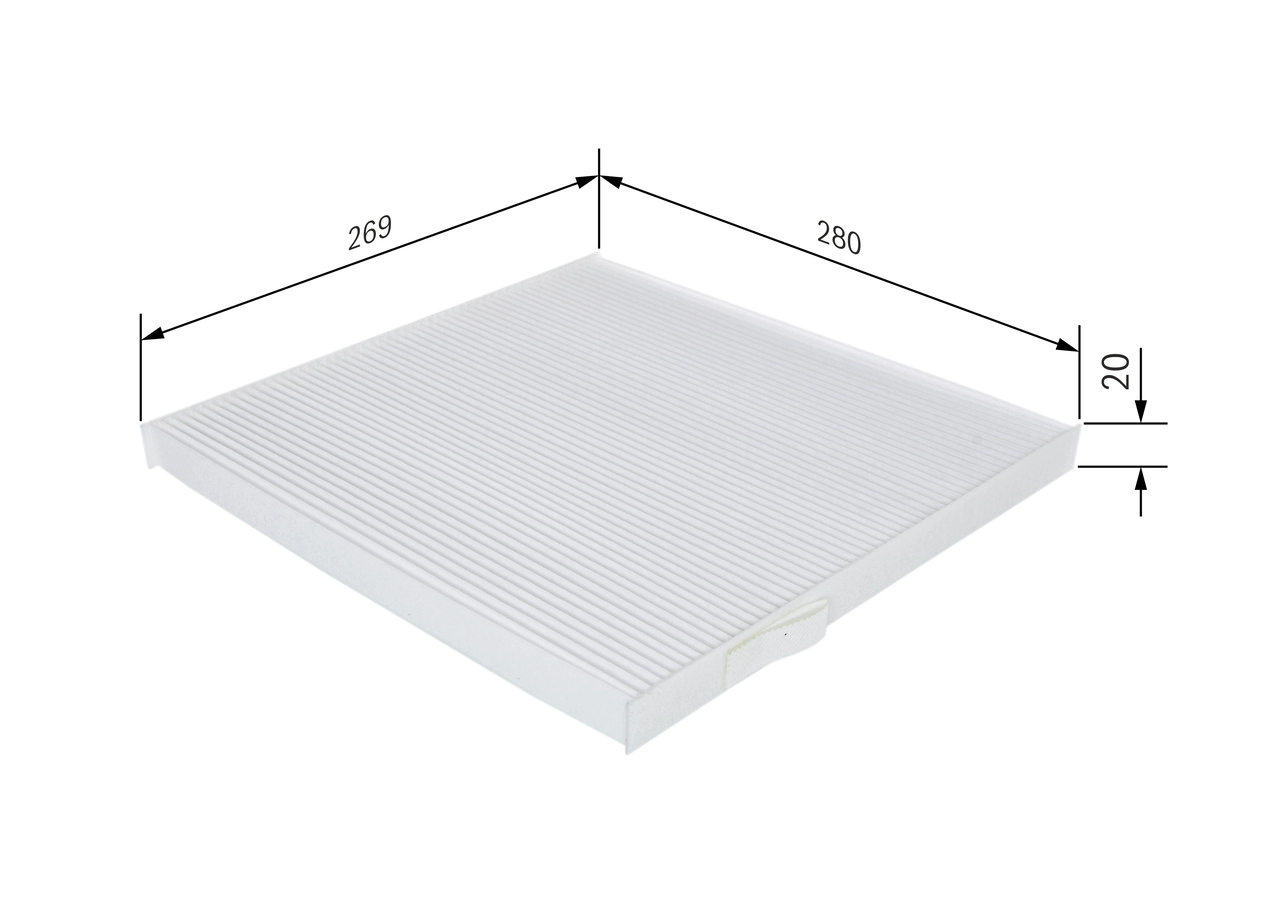 Filtru aer habitaclu
