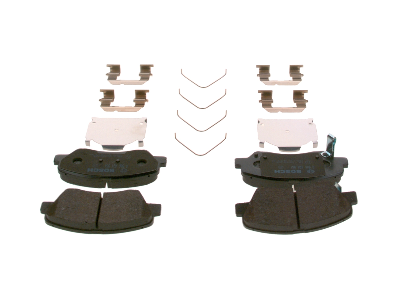 Set placute frana