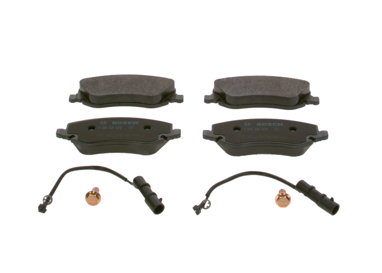 Set placute frana