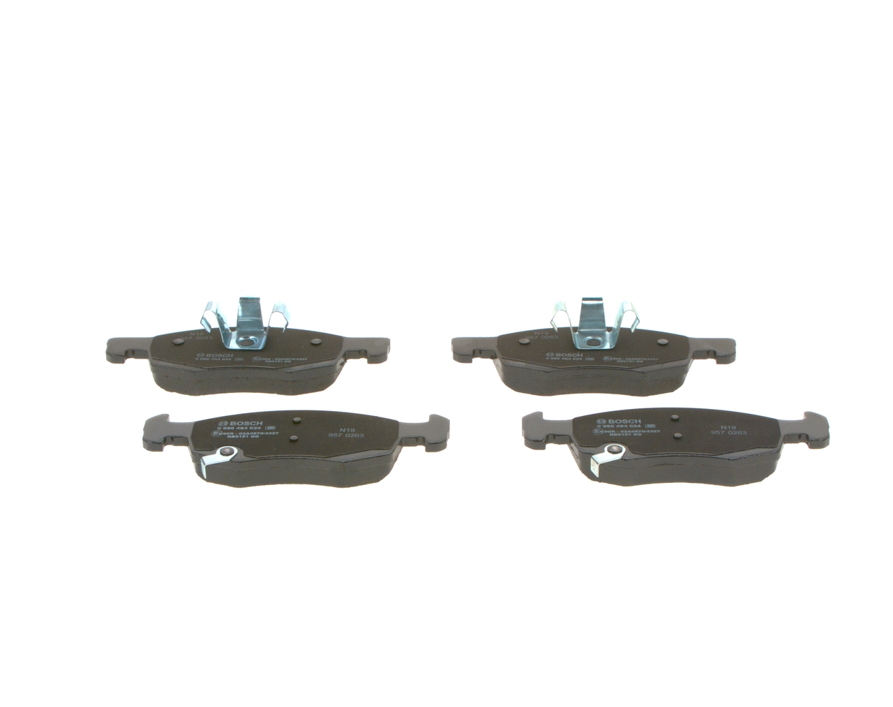 Set placute frana