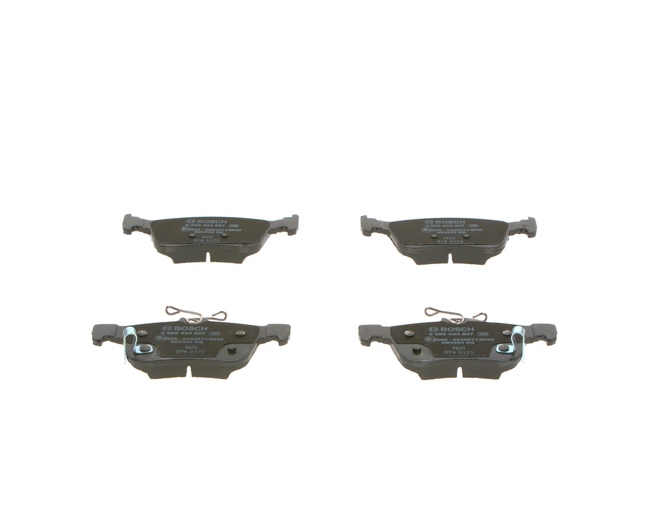 Set placute frana
