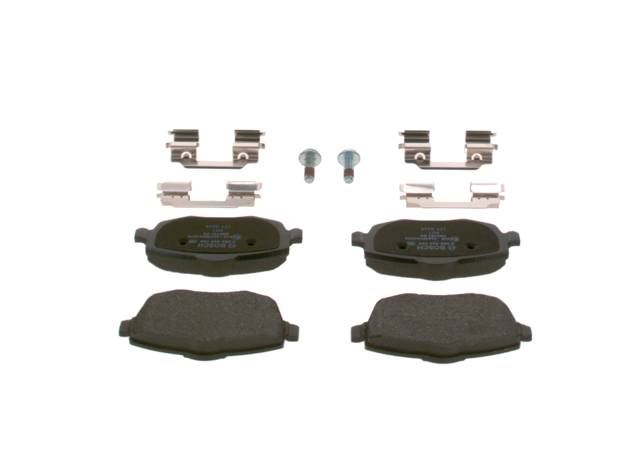 Set placute frana