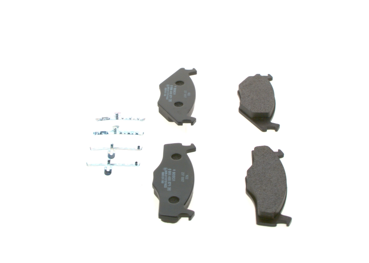 Set placute frana