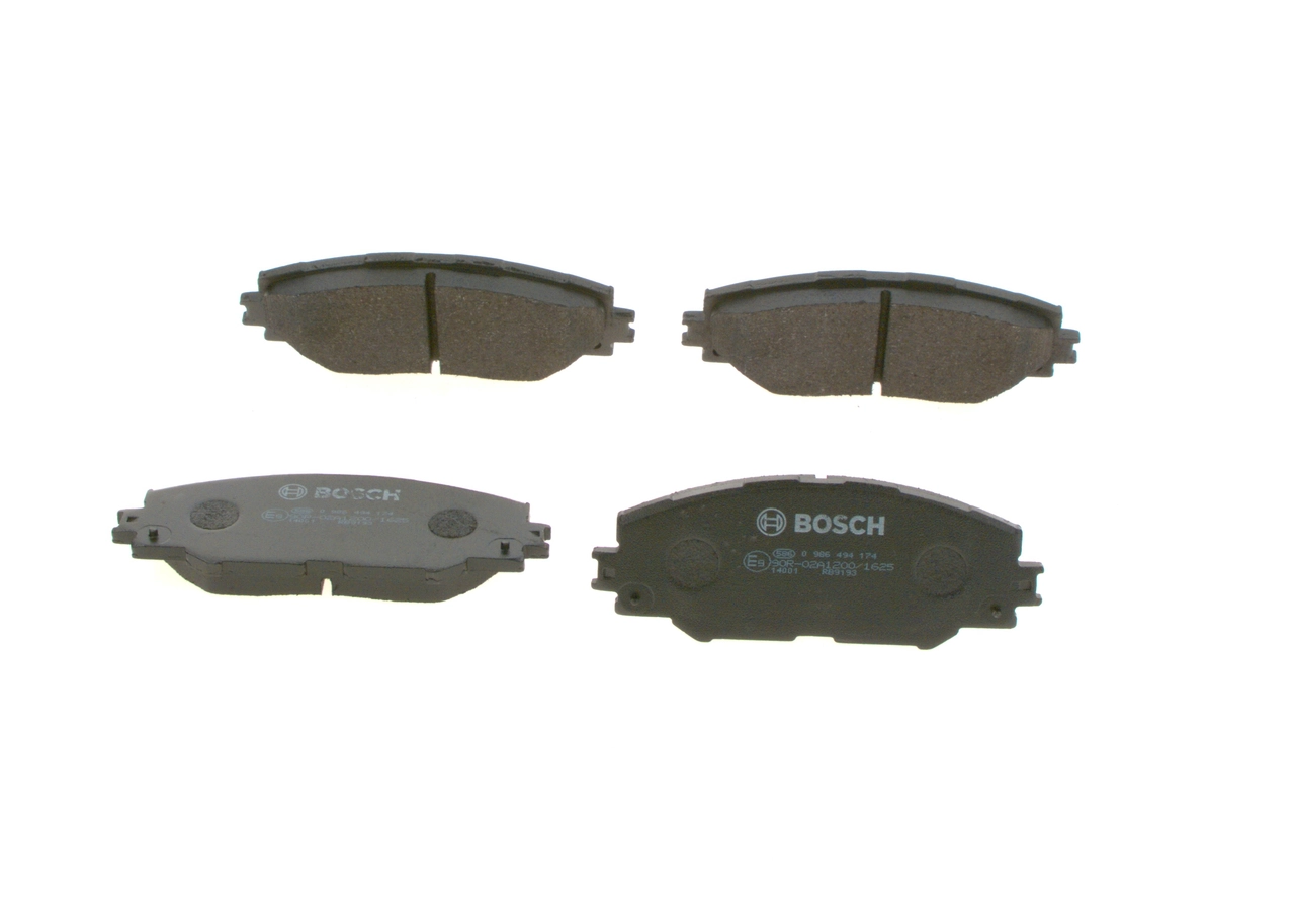 Set placute frana