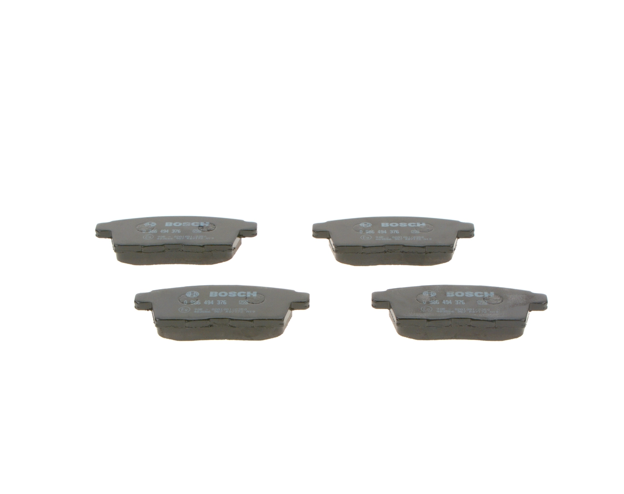 Set placute frana