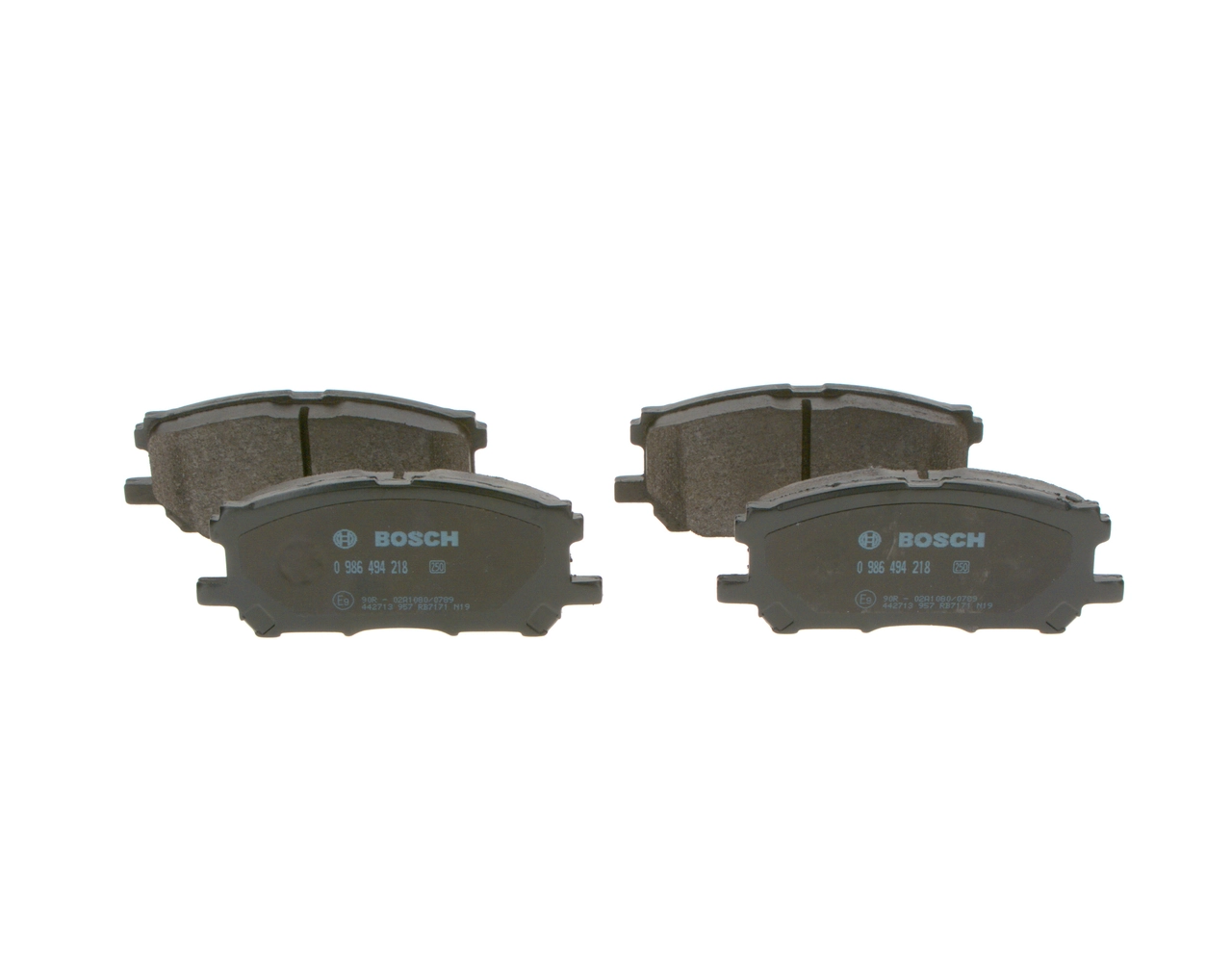 Set placute frana
