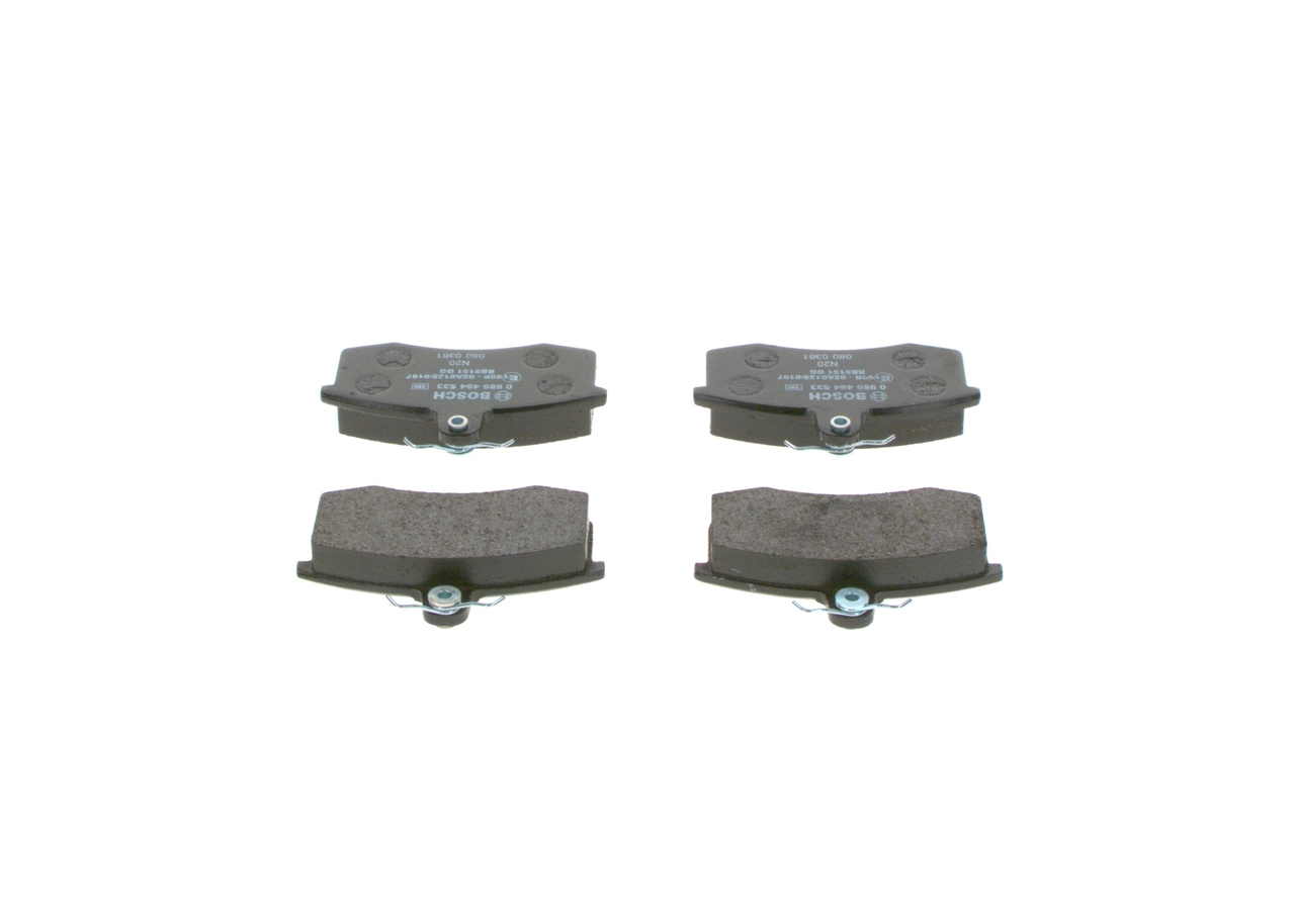 Set placute frana