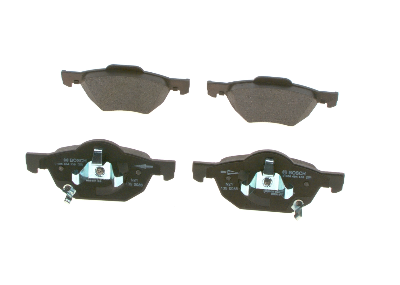 Set placute frana