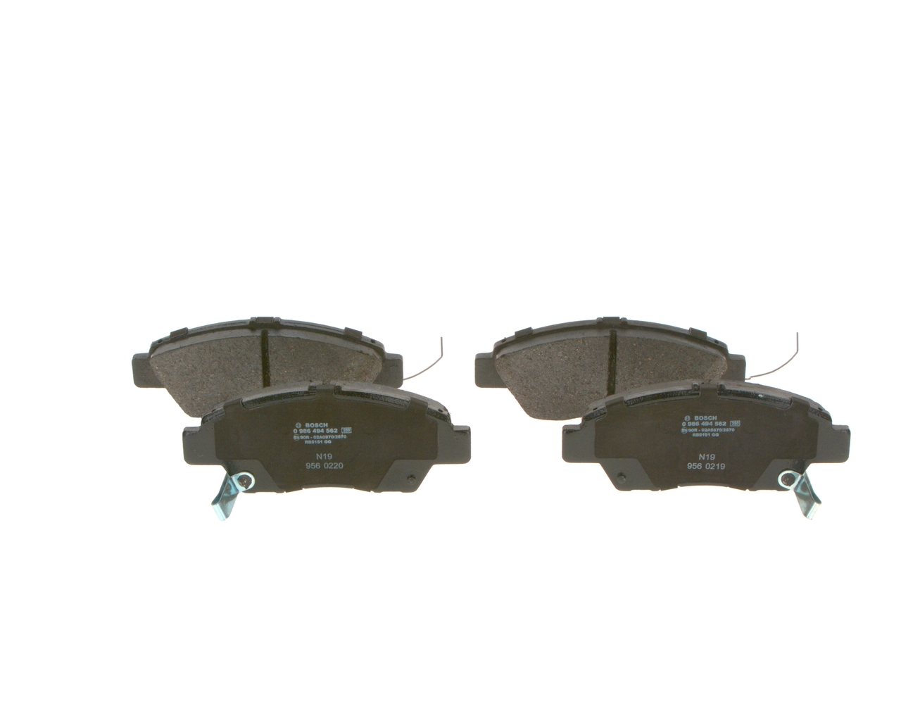 Set placute frana