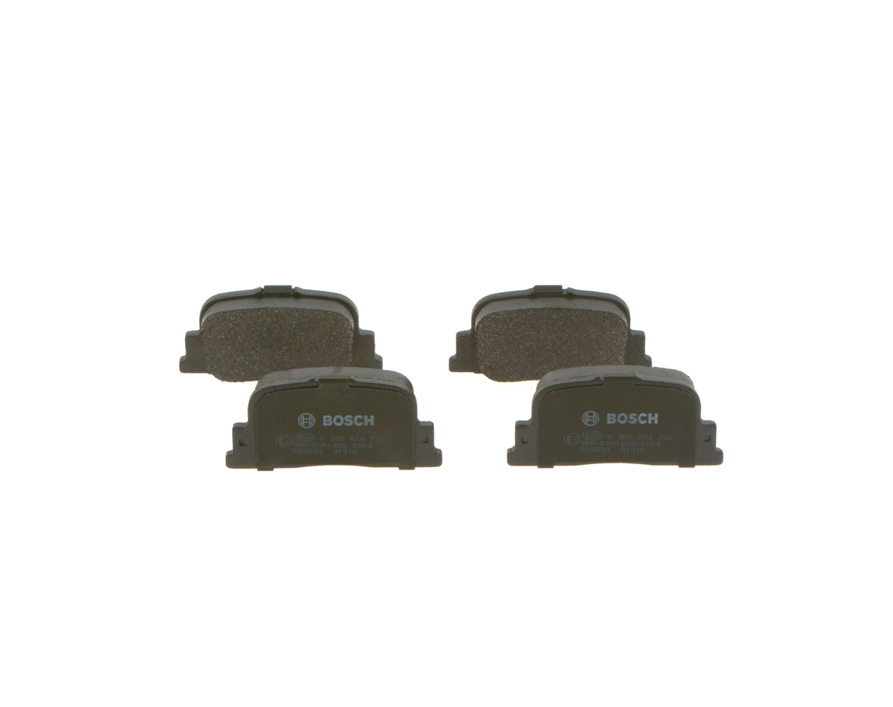 Set placute frana
