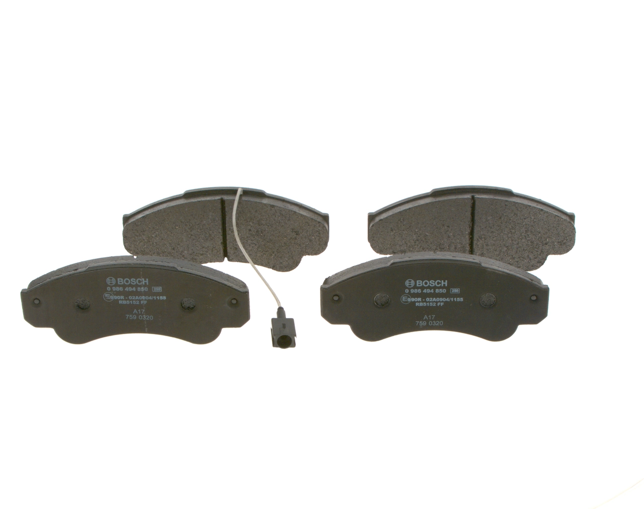 Set placute frana