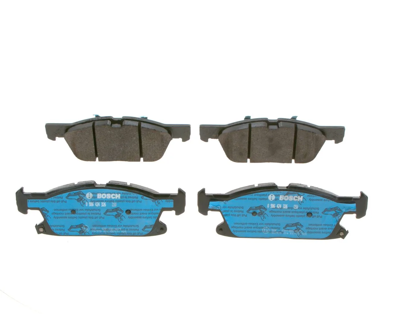 Set placute frana