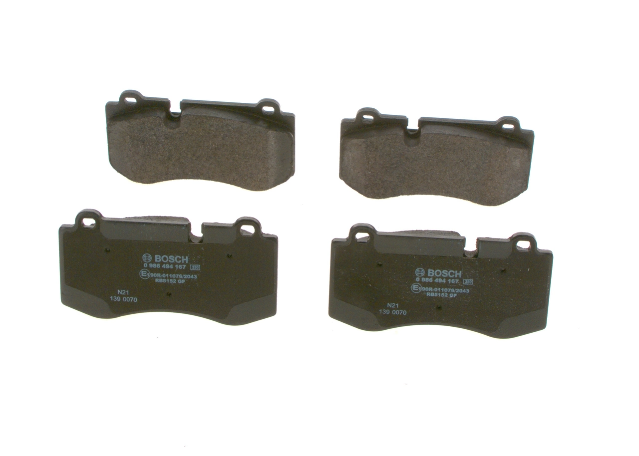 Set placute frana