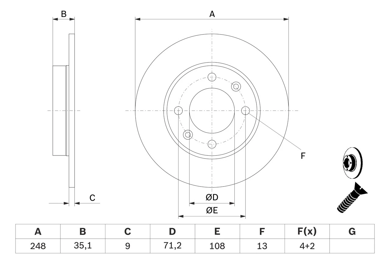Disc frana