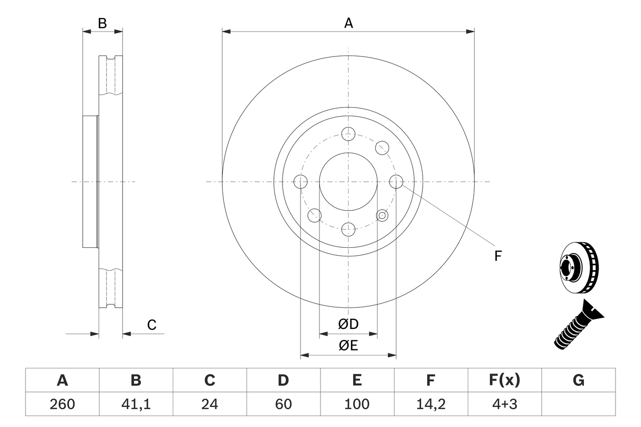 Disc frana