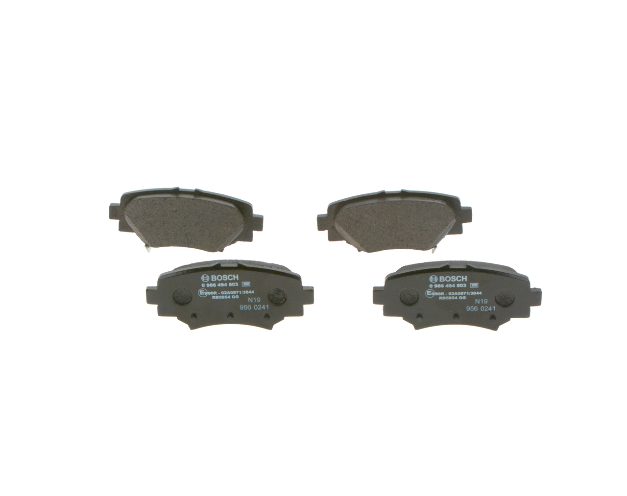 Set placute frana