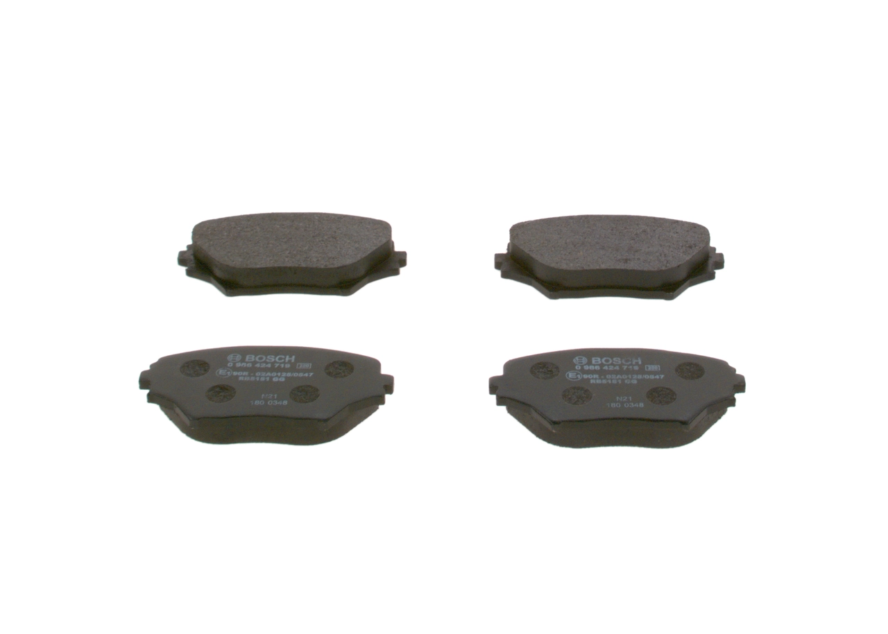 Set placute frana