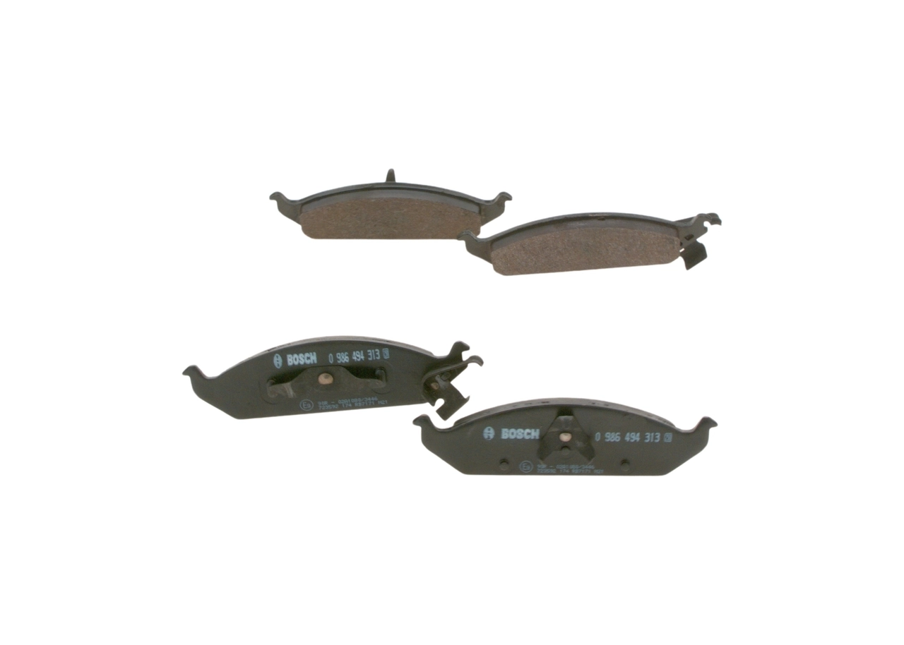 Set placute frana