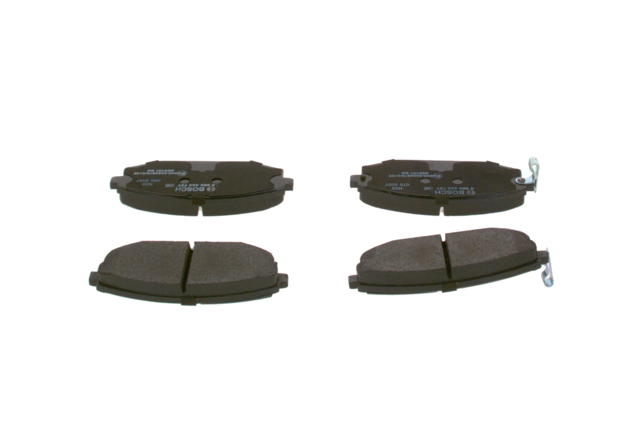 Set placute frana