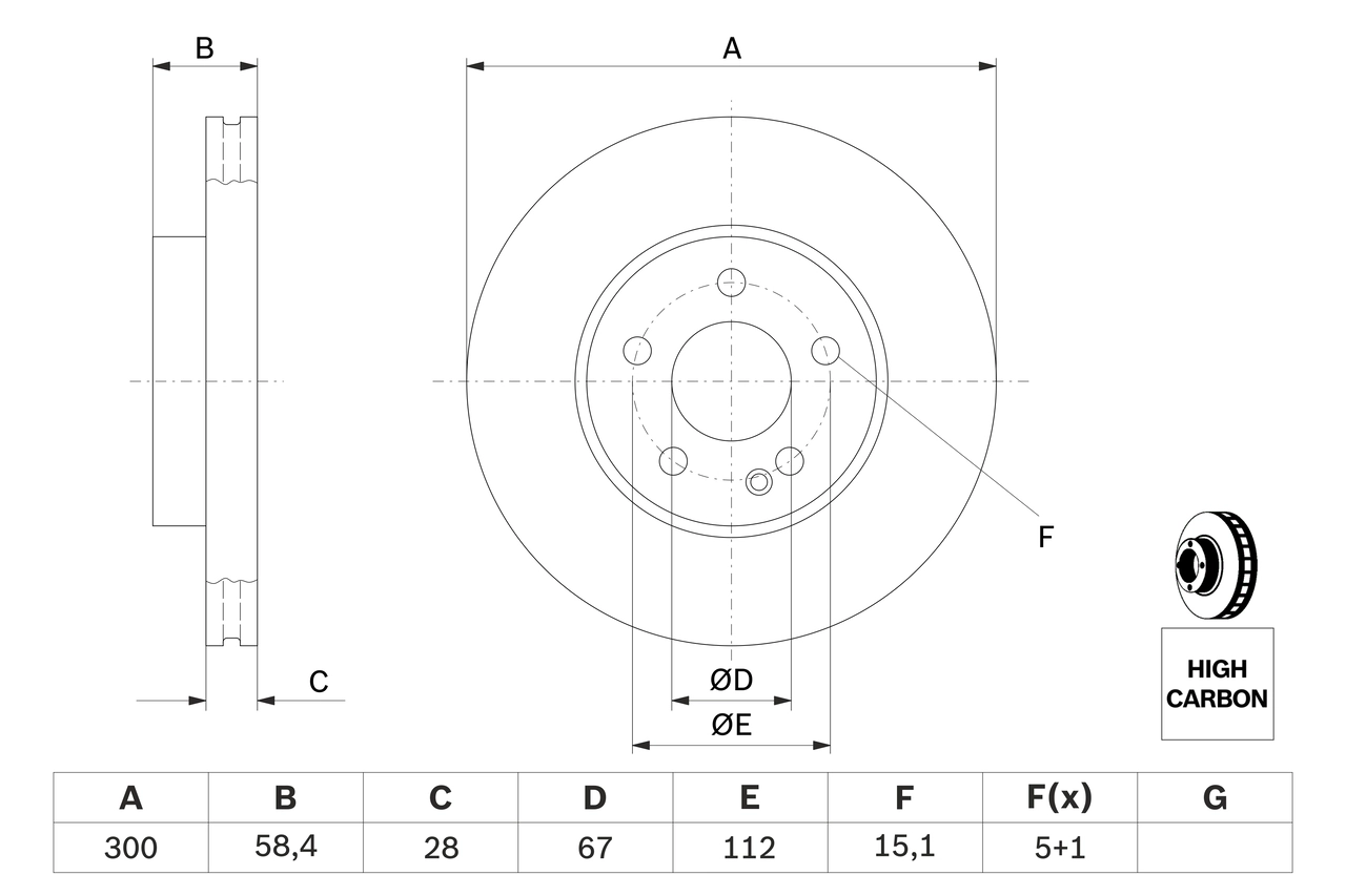 Disc frana