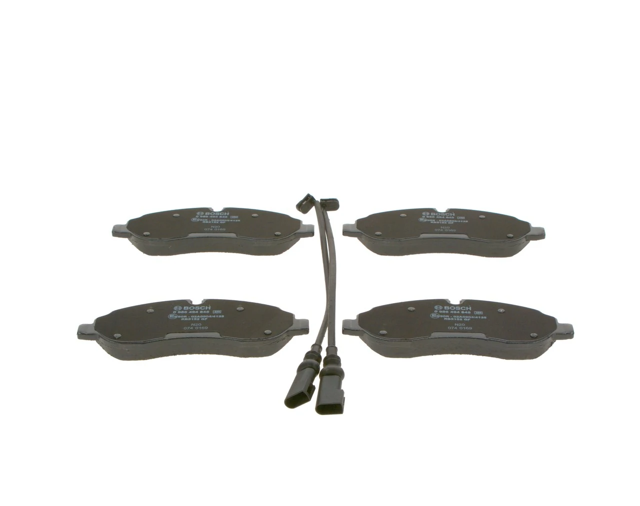 Set placute frana