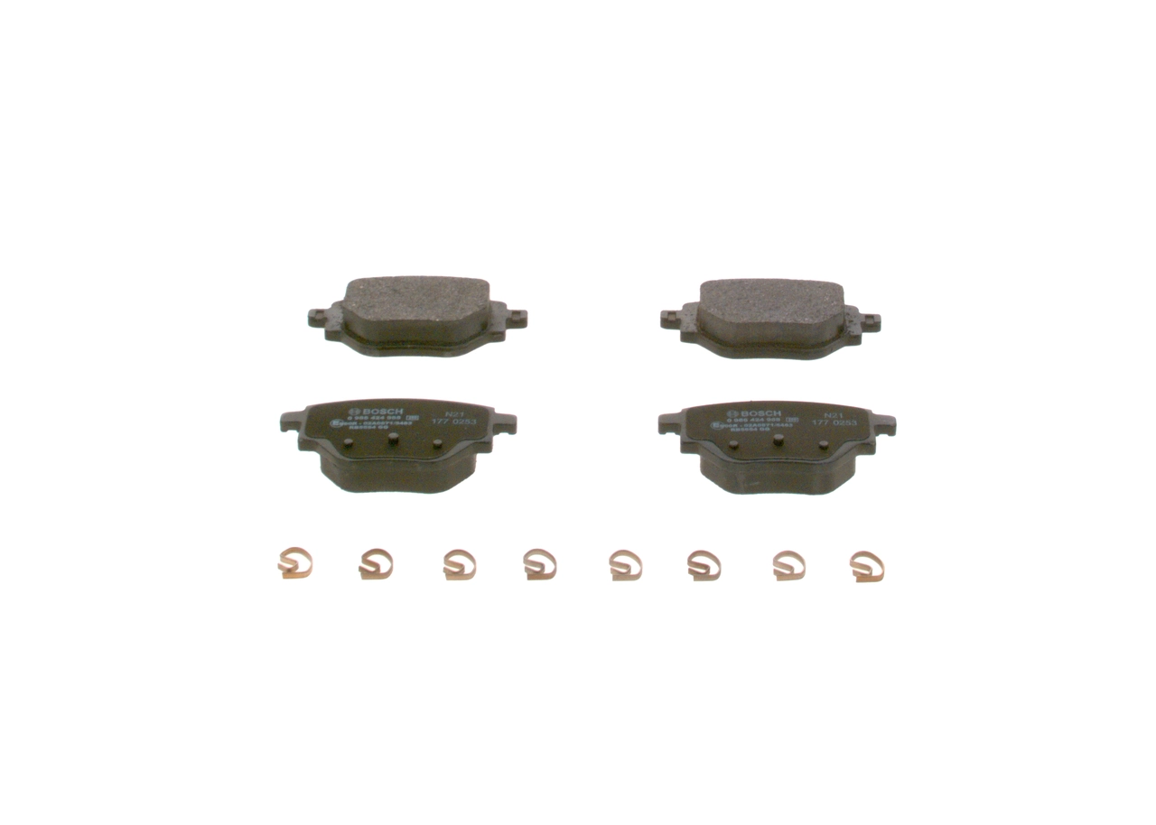 Set placute frana
