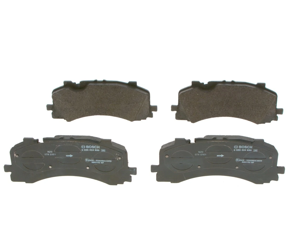 Set placute frana