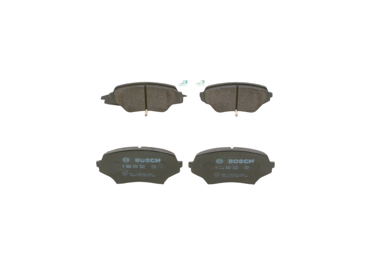 Set placute frana