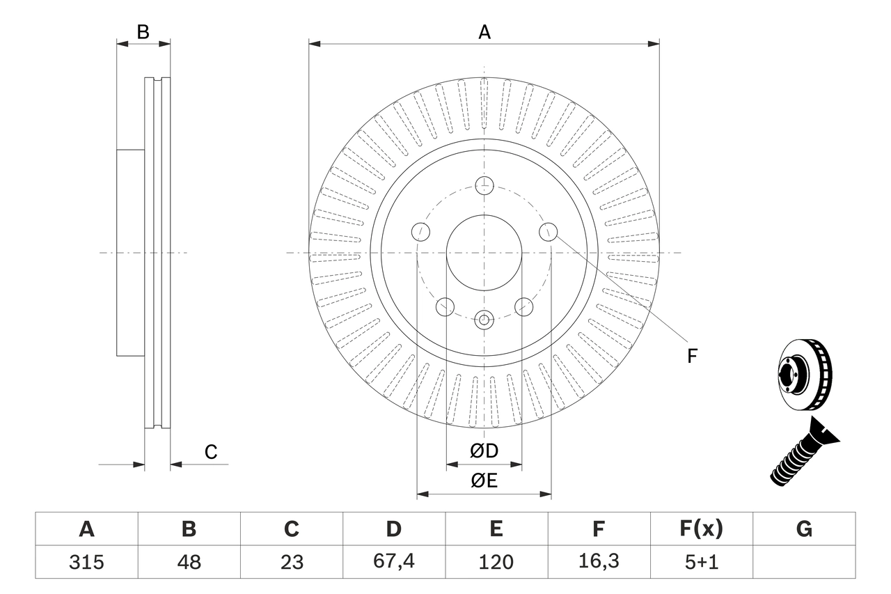 Disc frana