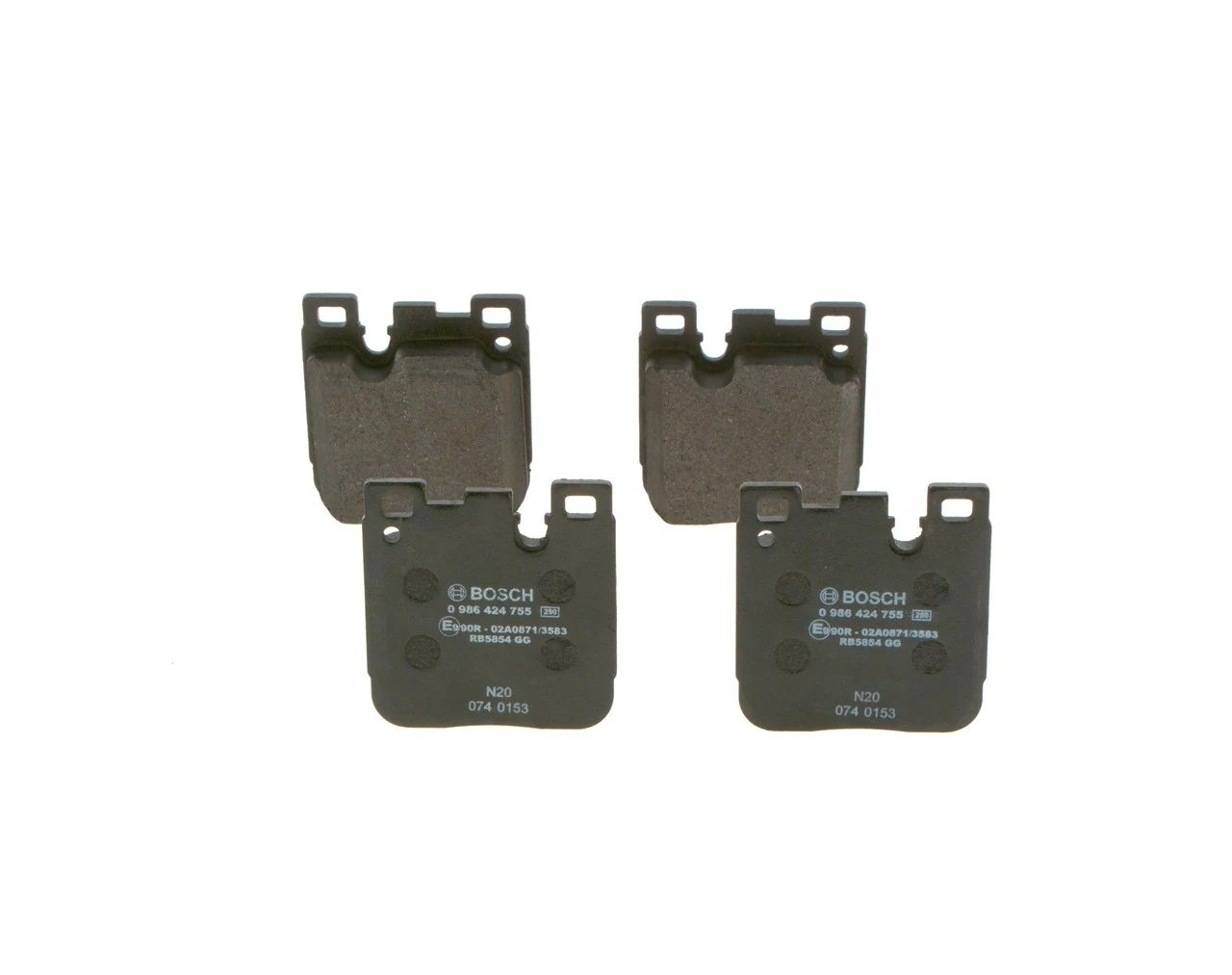 Set placute frana