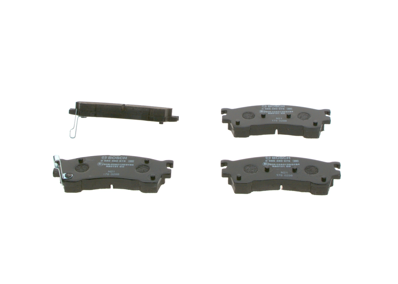 Set placute frana