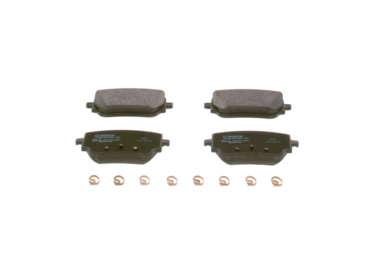 Set placute frana