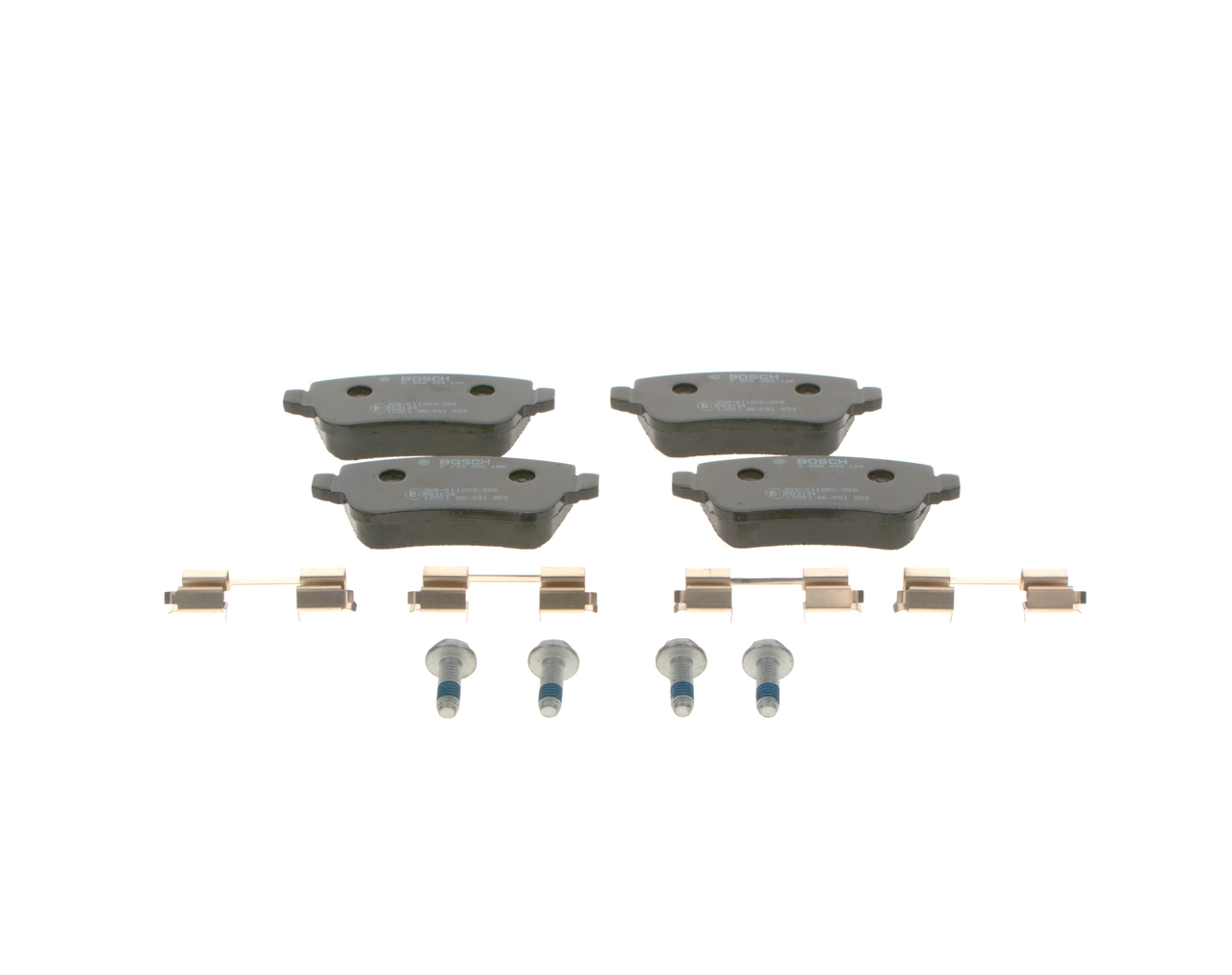 Set placute frana
