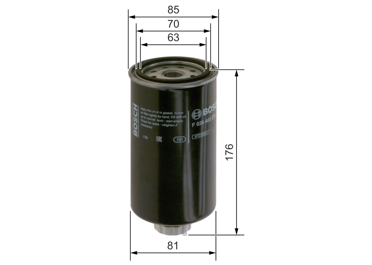 Filtru combustibil