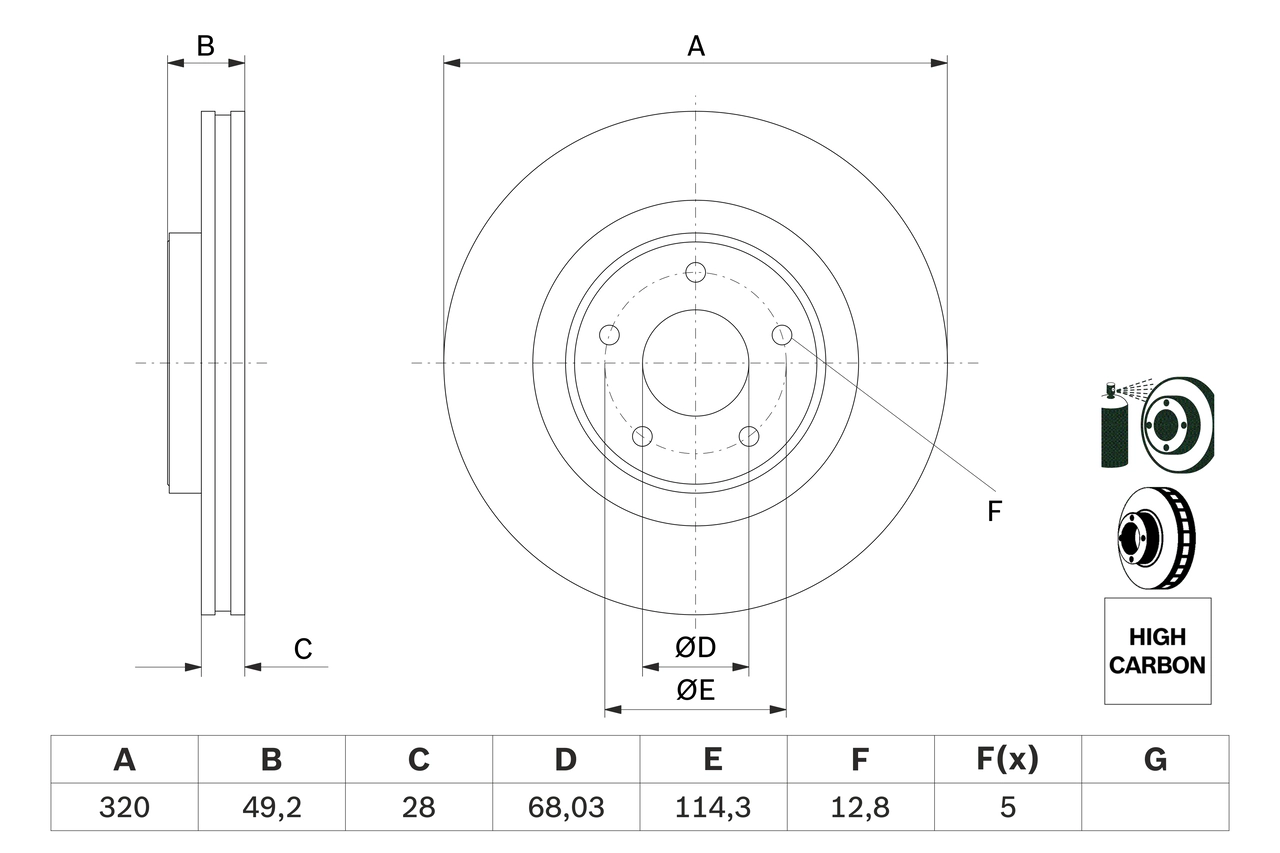 Disc frana