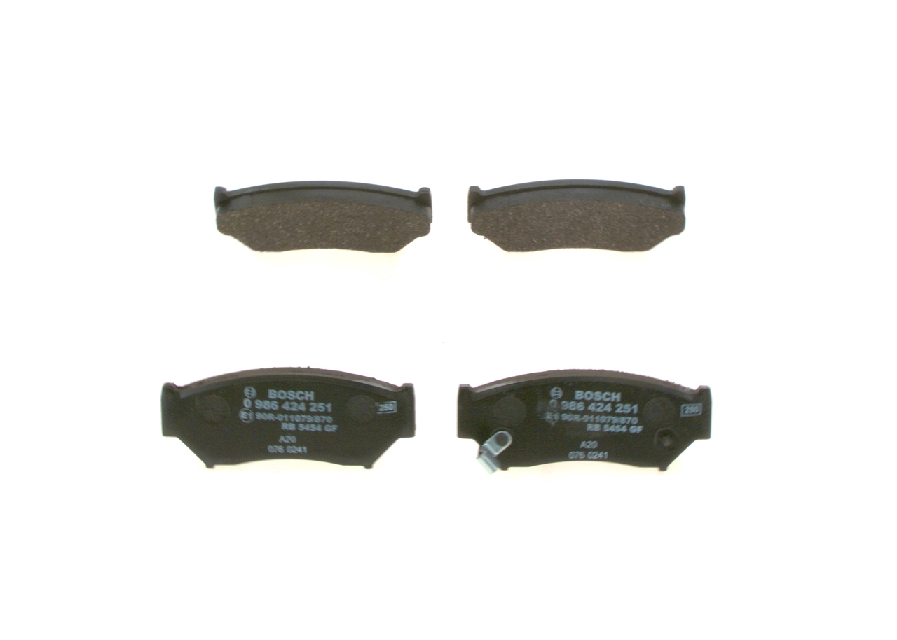 Set placute frana
