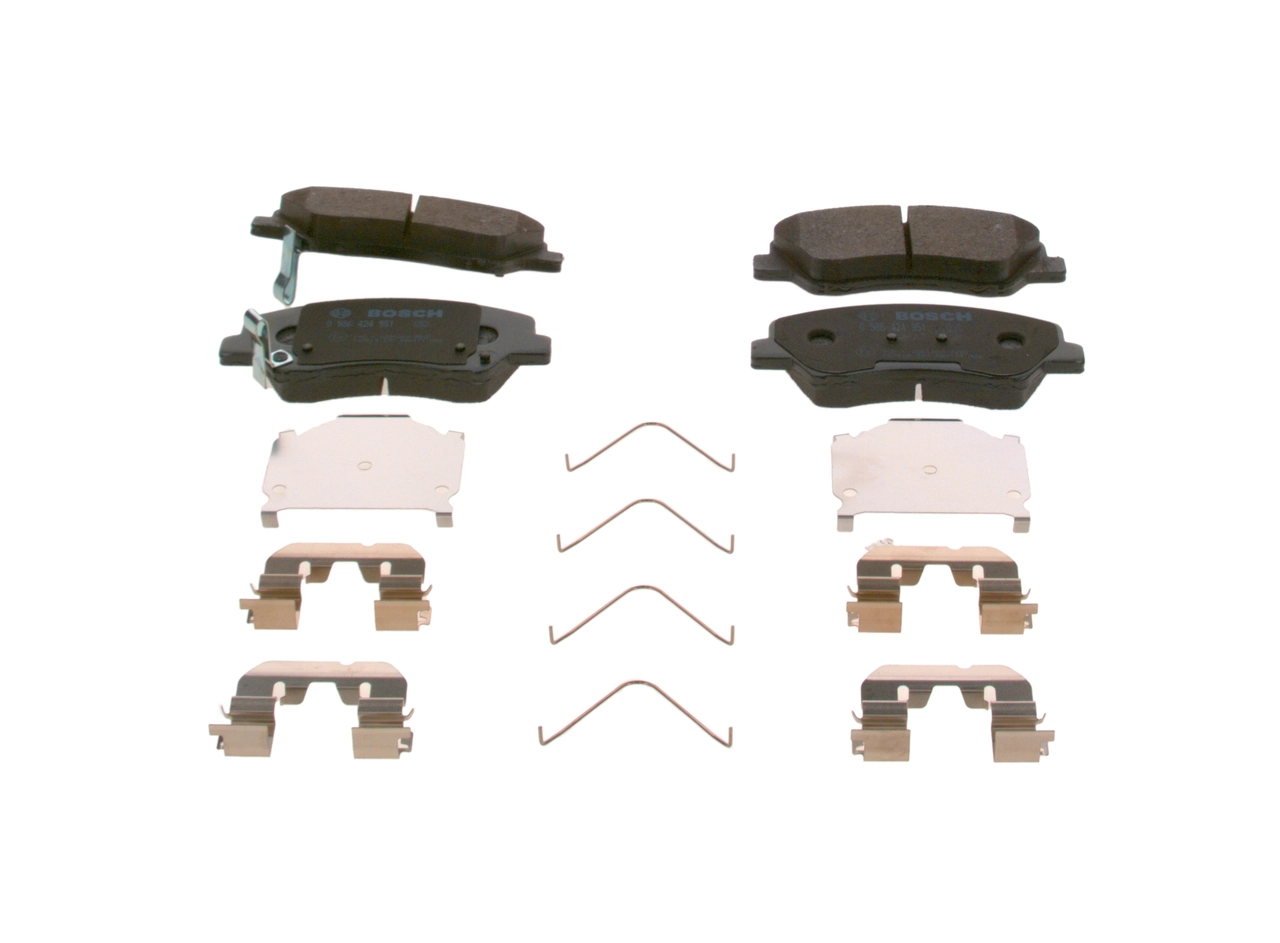 Set placute frana