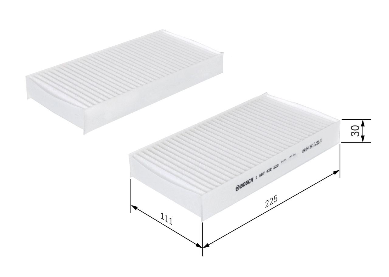 Filtru aer habitaclu