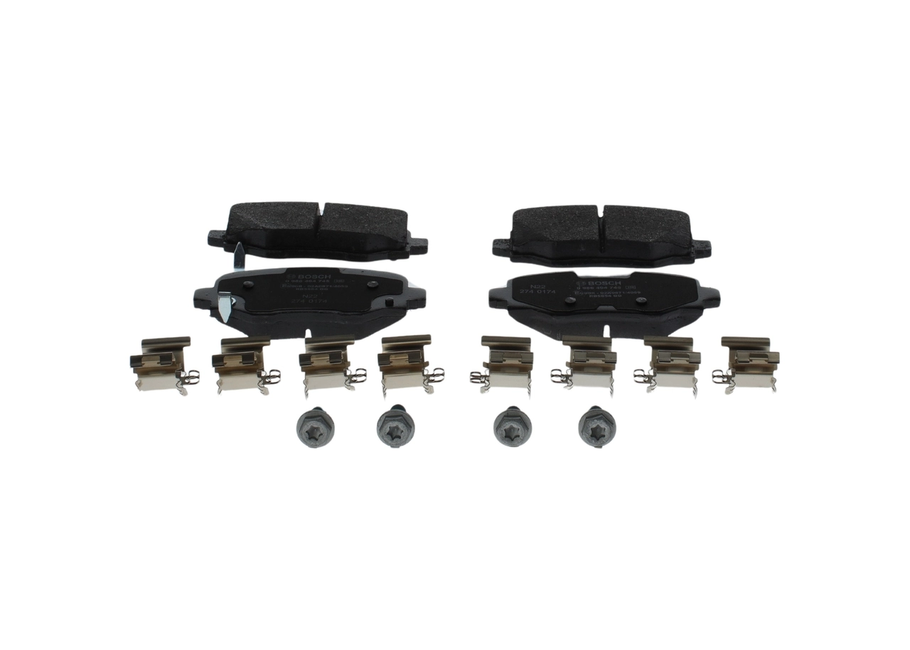 Set placute frana