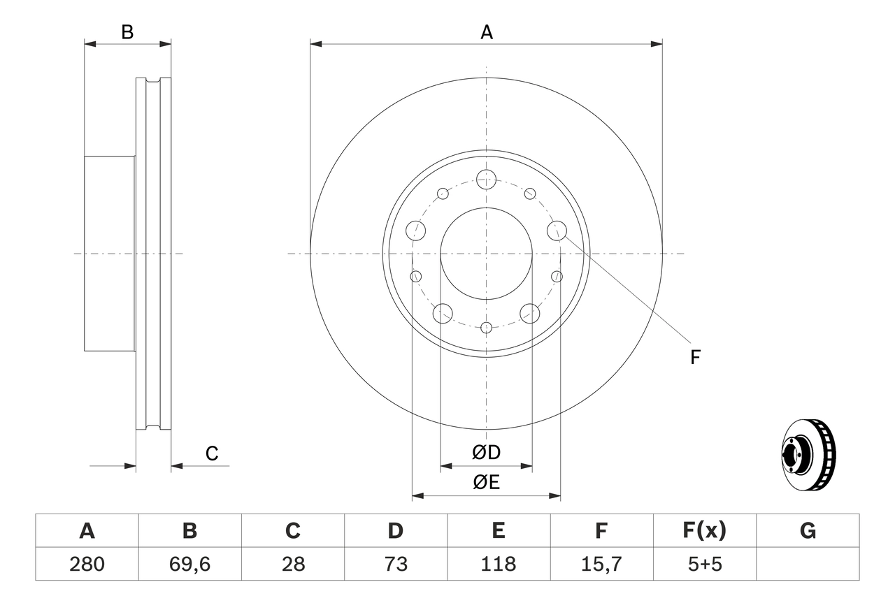 Disc frana