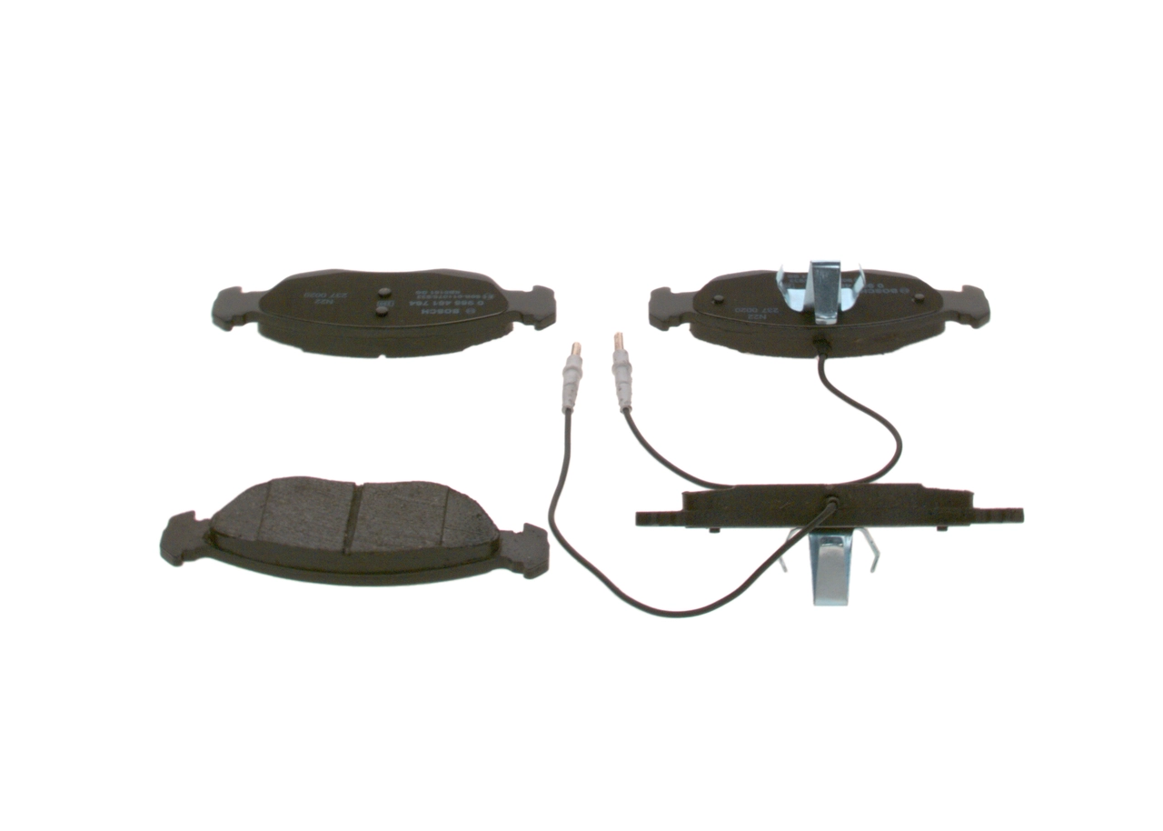 Set placute frana