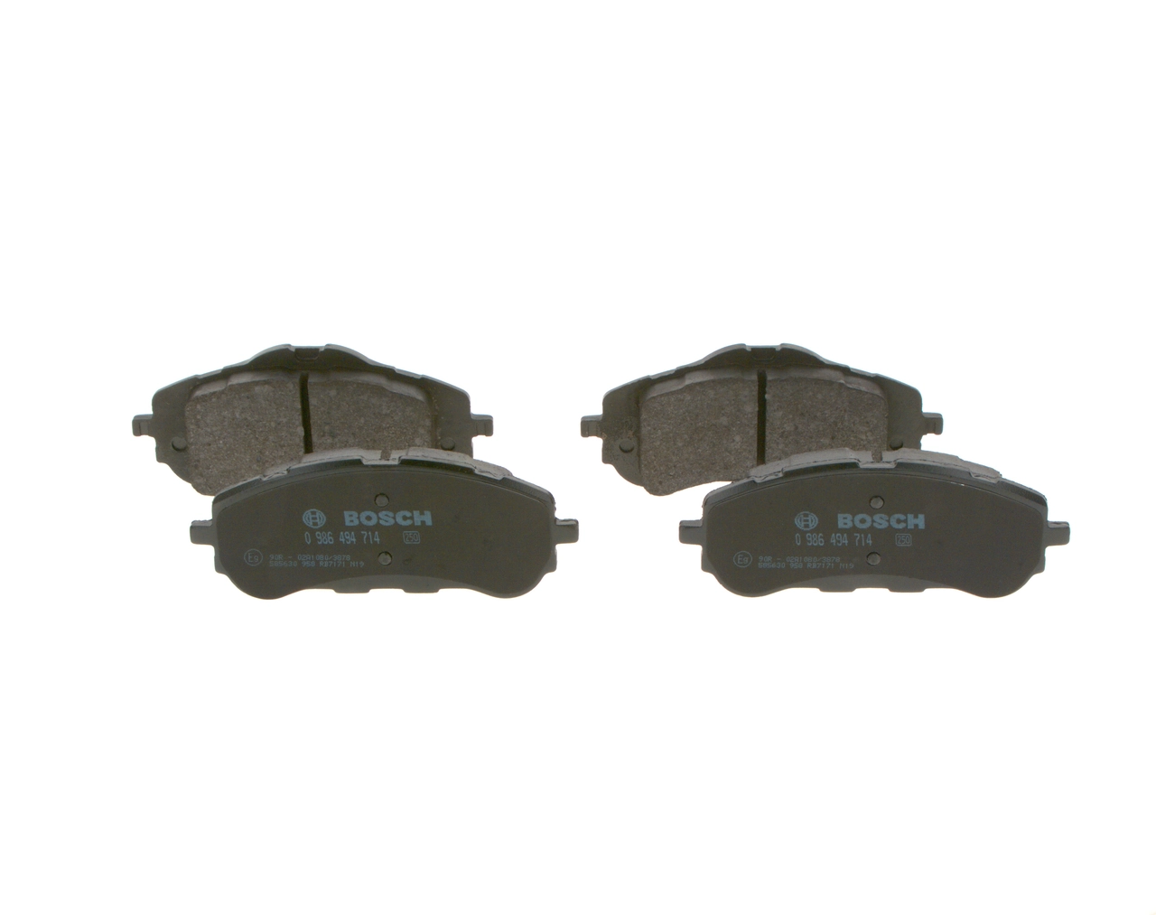 Set placute frana