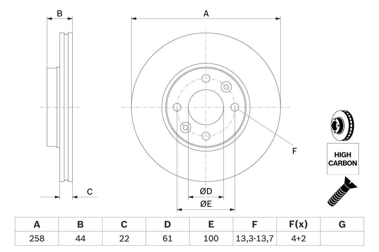 Disc frana