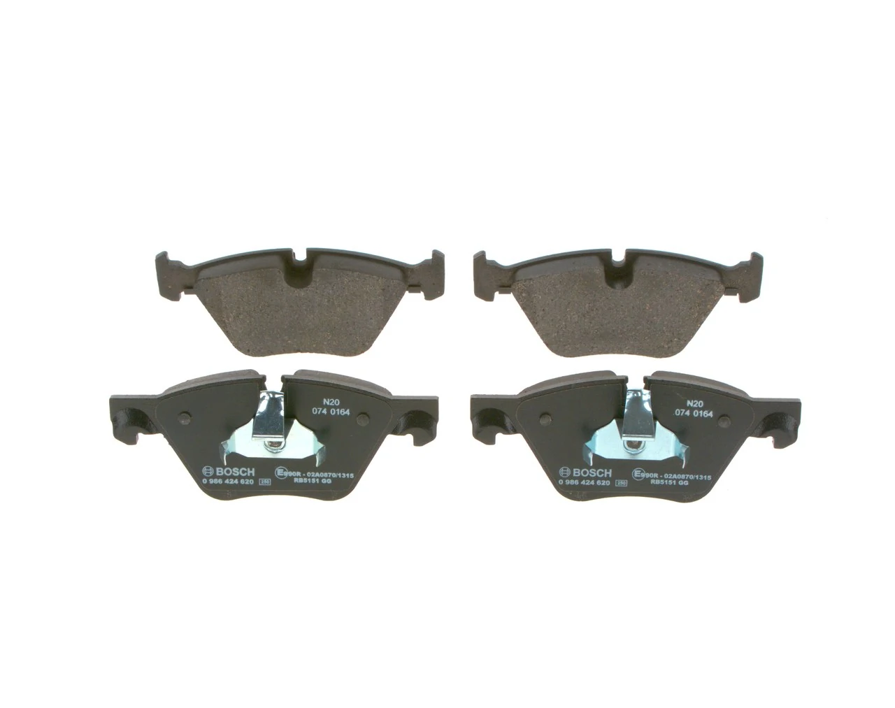 Set placute frana